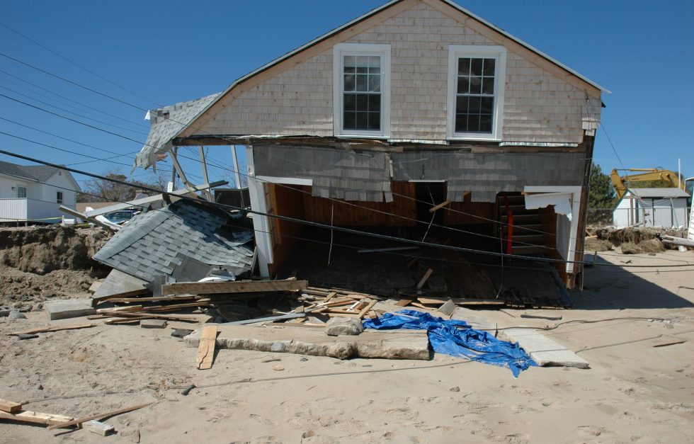 Saco home damaged by Patriots Day Storm 2007